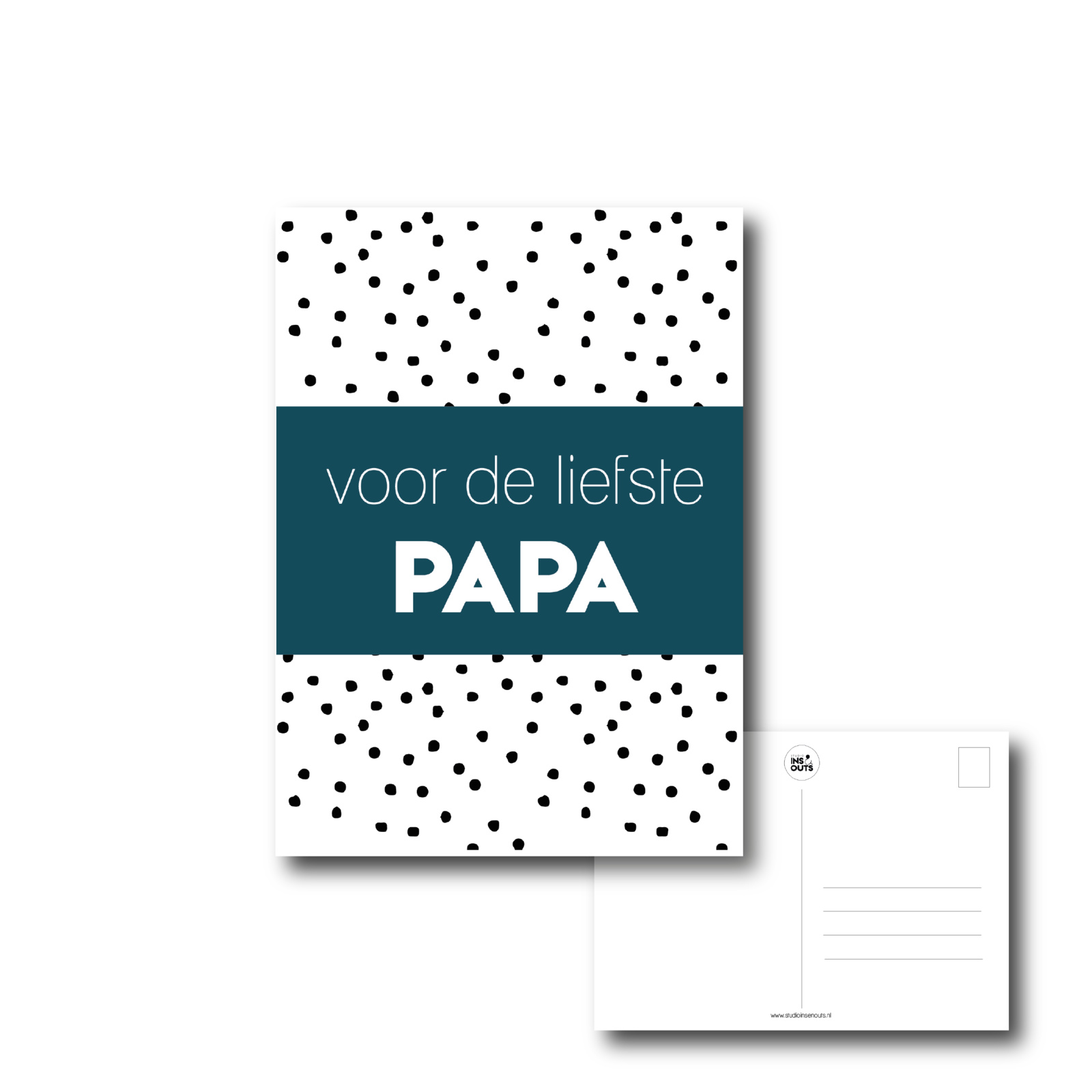 Ansichtkaart voor papa