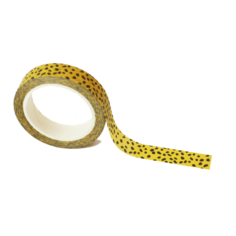 Okergele washi tape: Animalistic