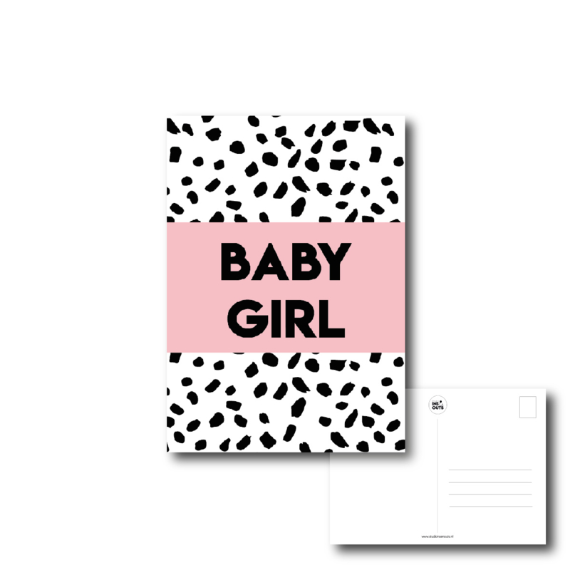 Ansichtkaart Baby Girl