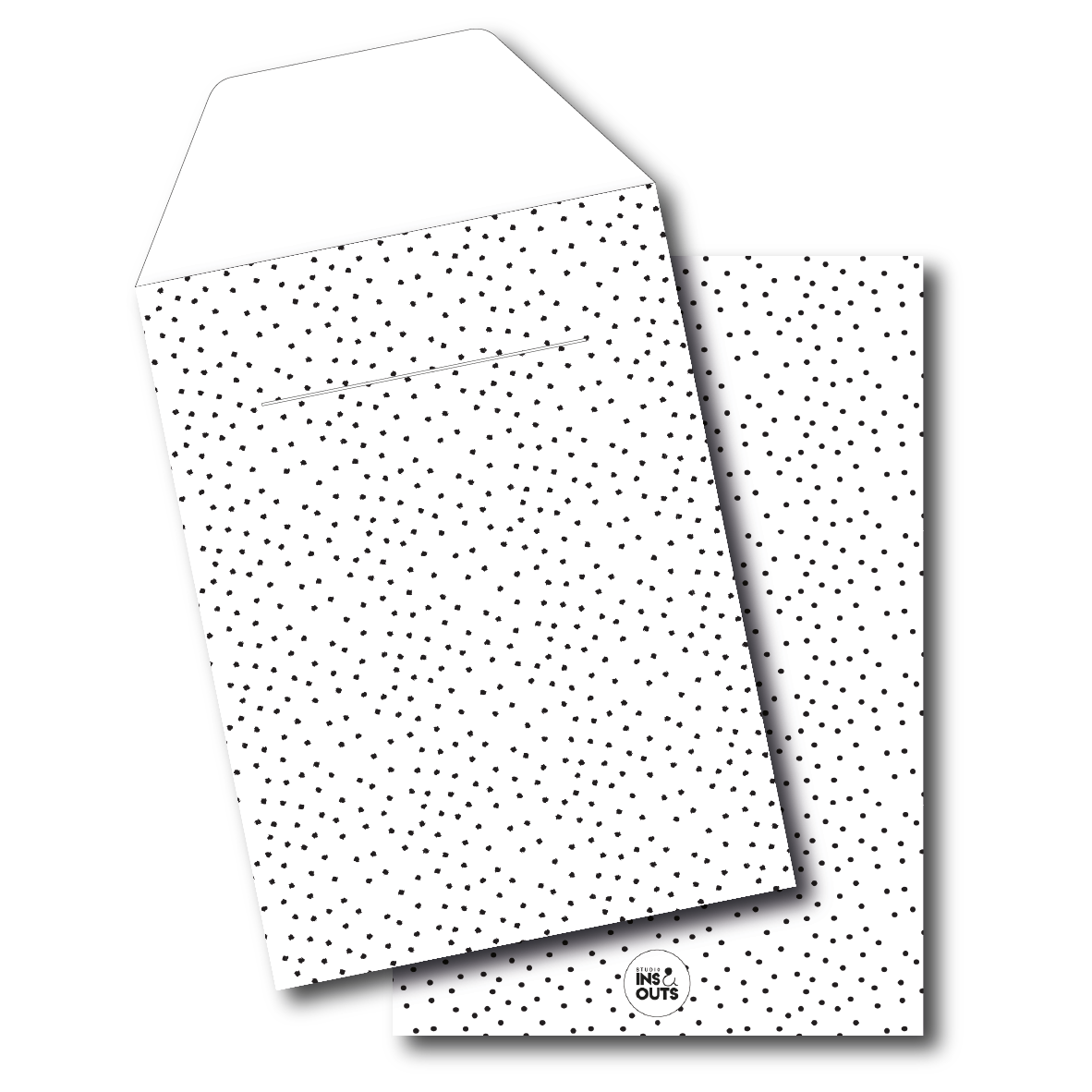 Set van 5 cadeau zakjes | A5 | Small dots