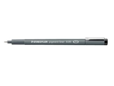 Zwarte fineliner