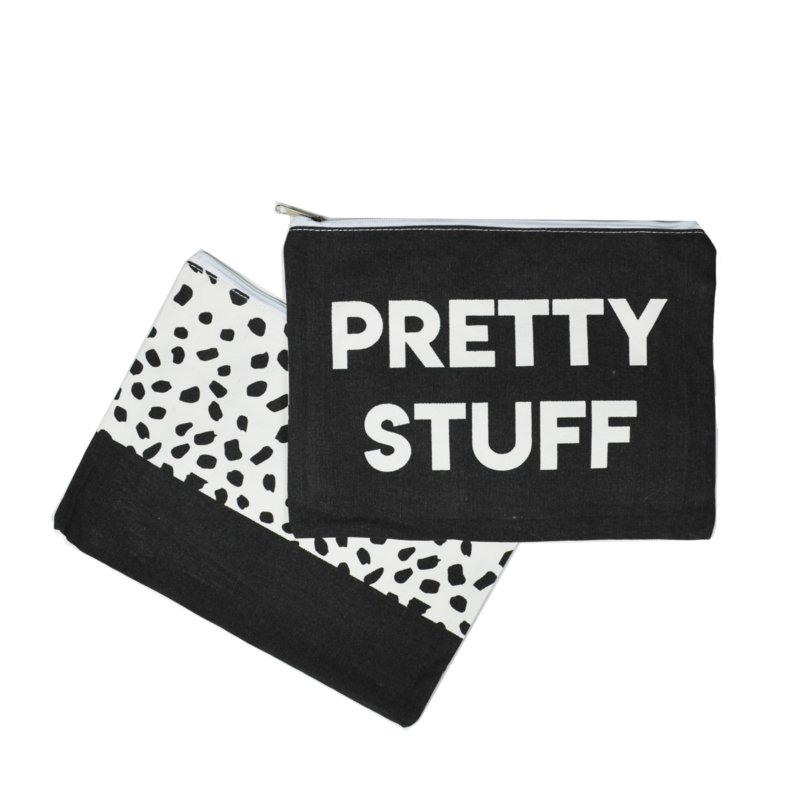 Etuis' Pretty stuff' - monochrome