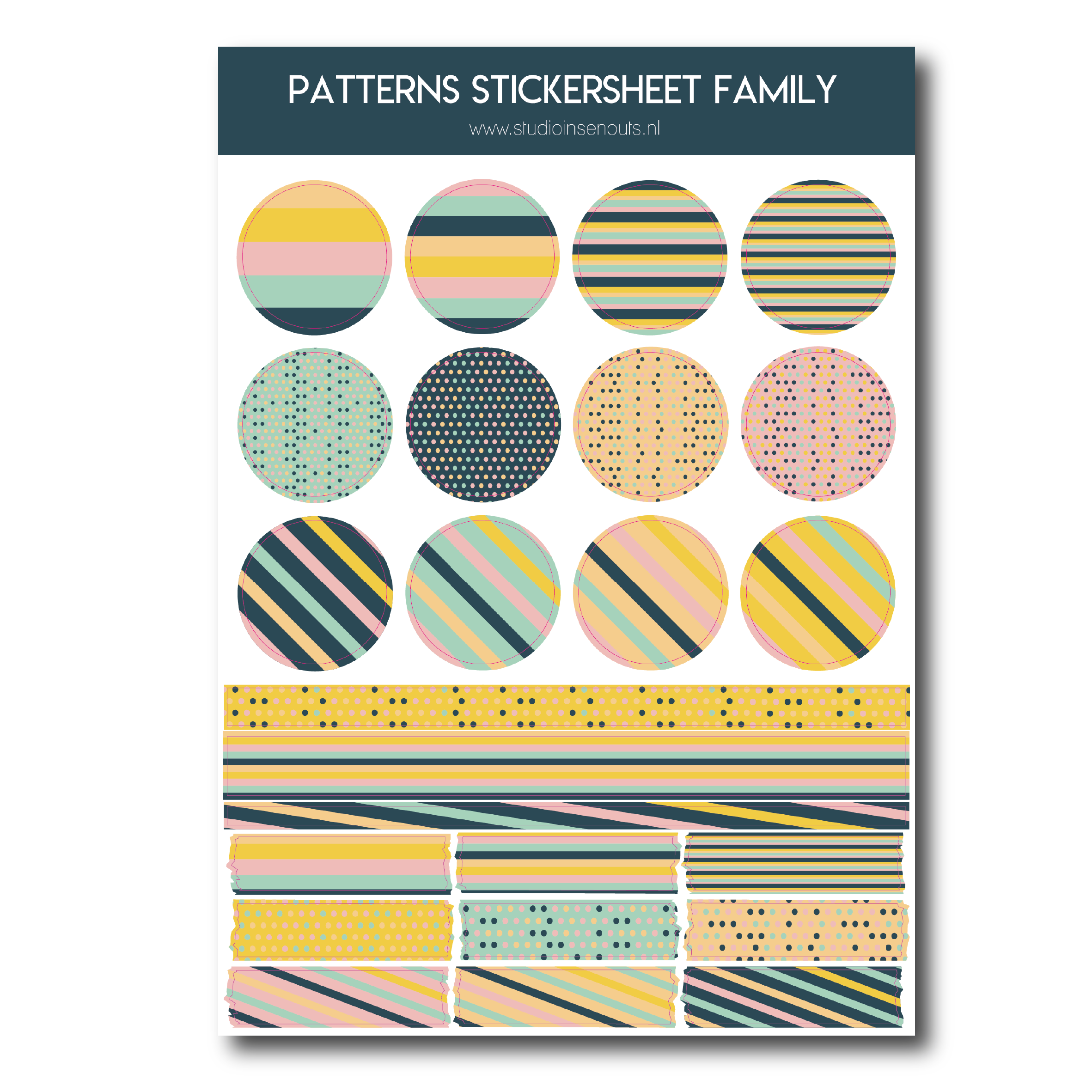 Stickervel - Family - Patterns
