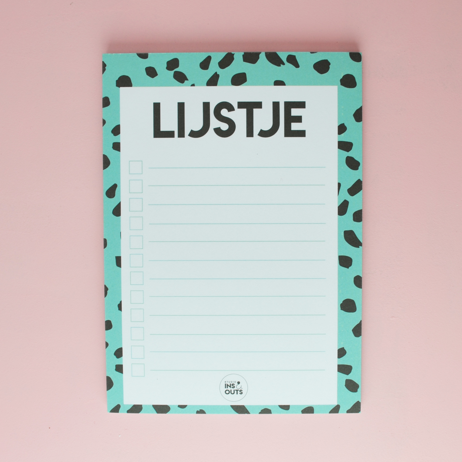 Notitieblokje: Lijstje