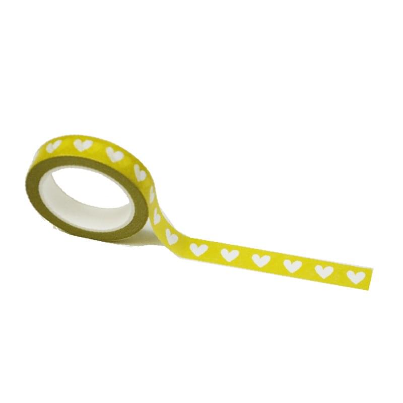 Gele washi tape: Lovely yellow