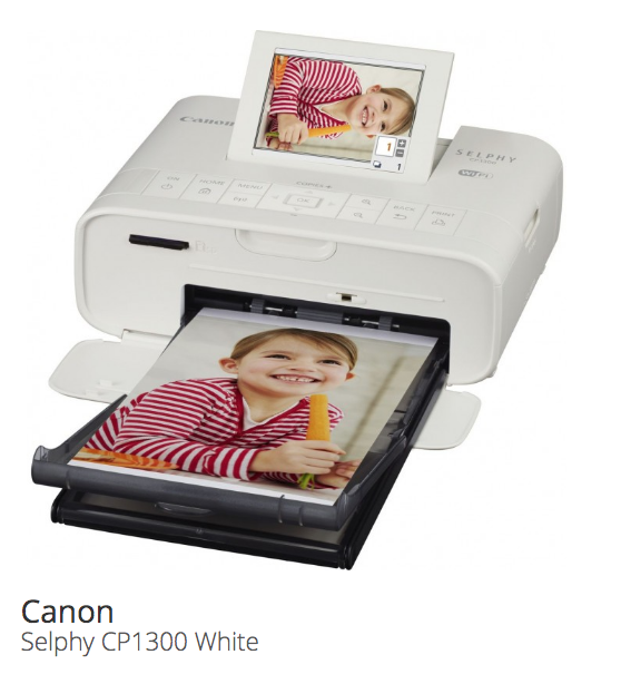 Canon SELPHY CP1300 - Starterskit incl. 54 vellen fotopapier / Wit