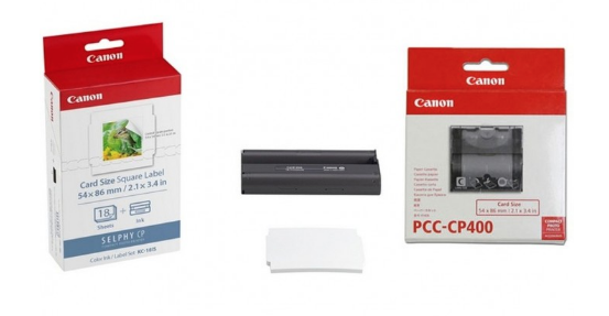 Canon DSC Paper Cassette - Selphy KC-18IS + PCC-CP400