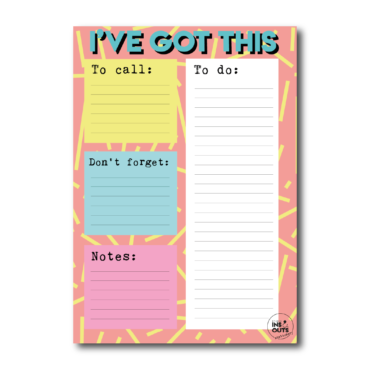 A5 notepad | I've got this