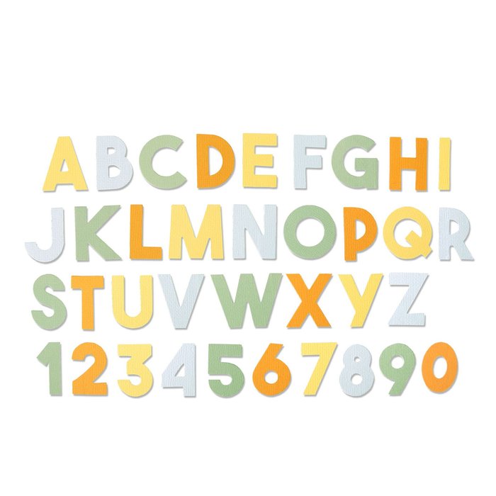 Sizzix • Bigz XL die Chunky alphabet