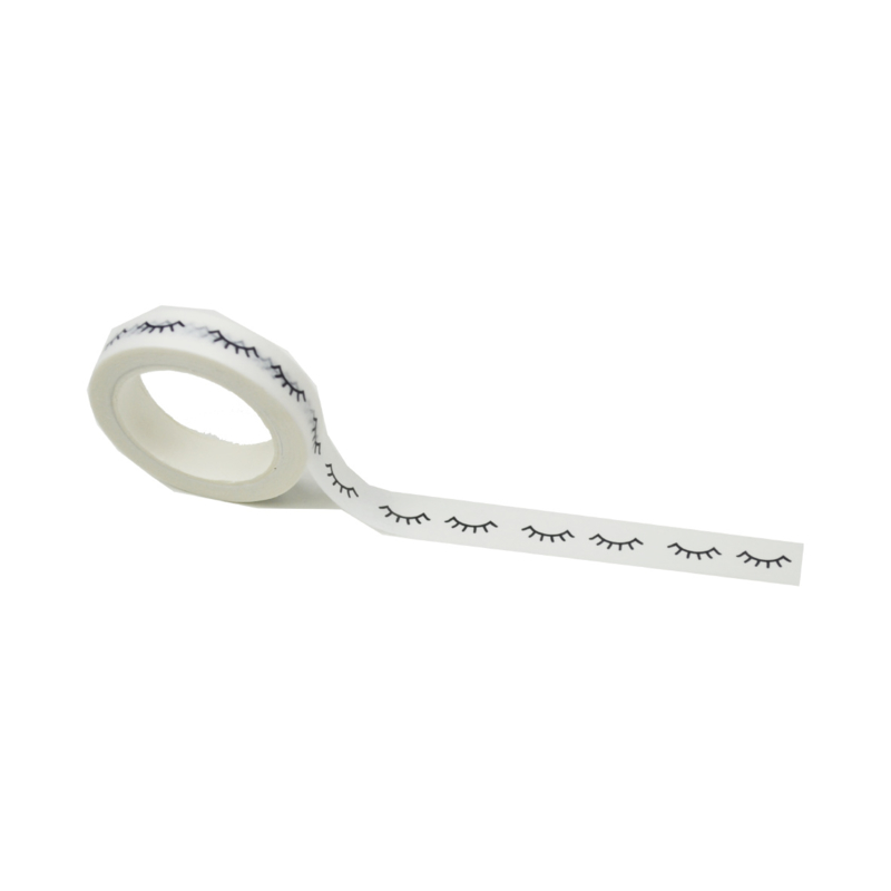 Super schattige washi tape: Sleepy Eyes