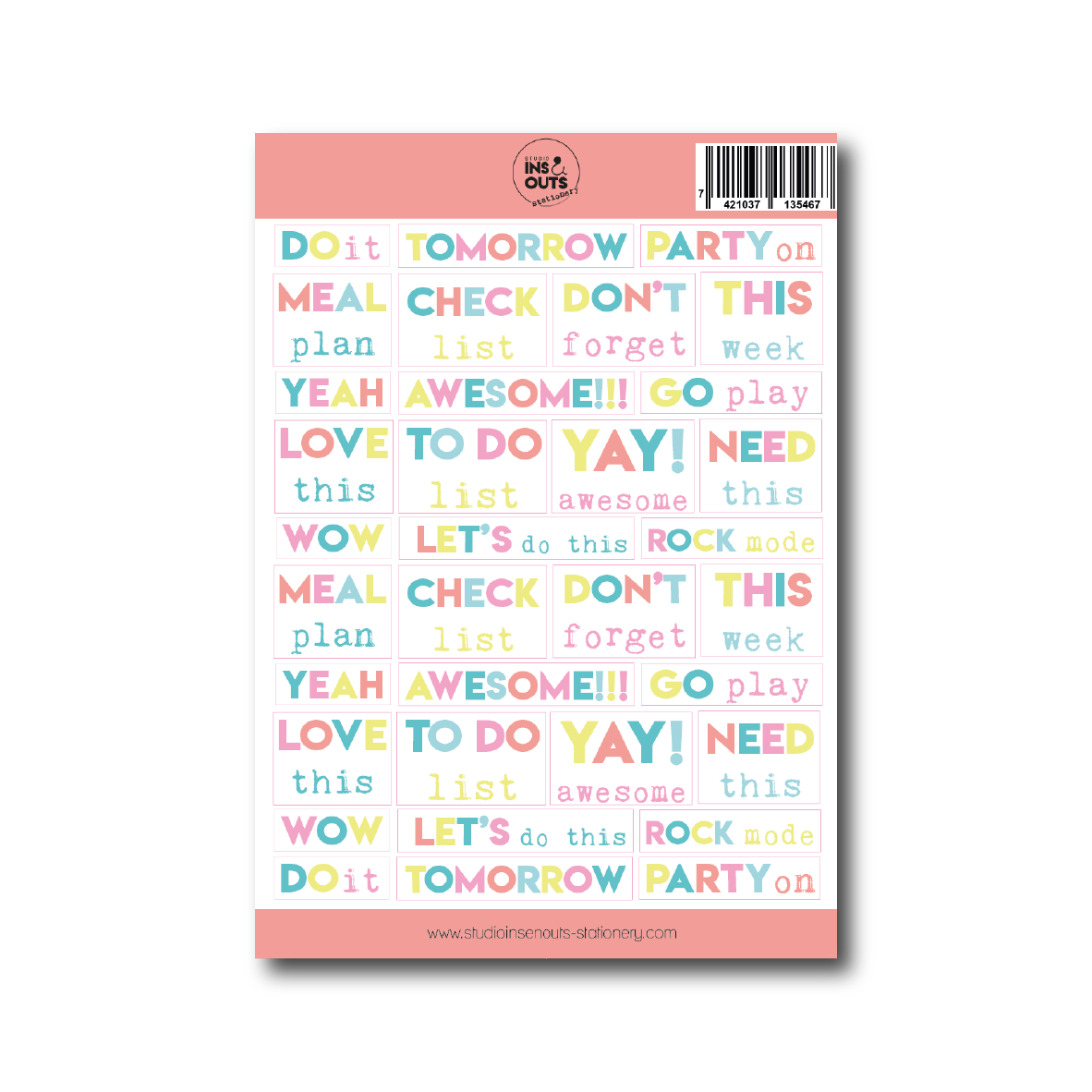 Stickersheet | Quotes