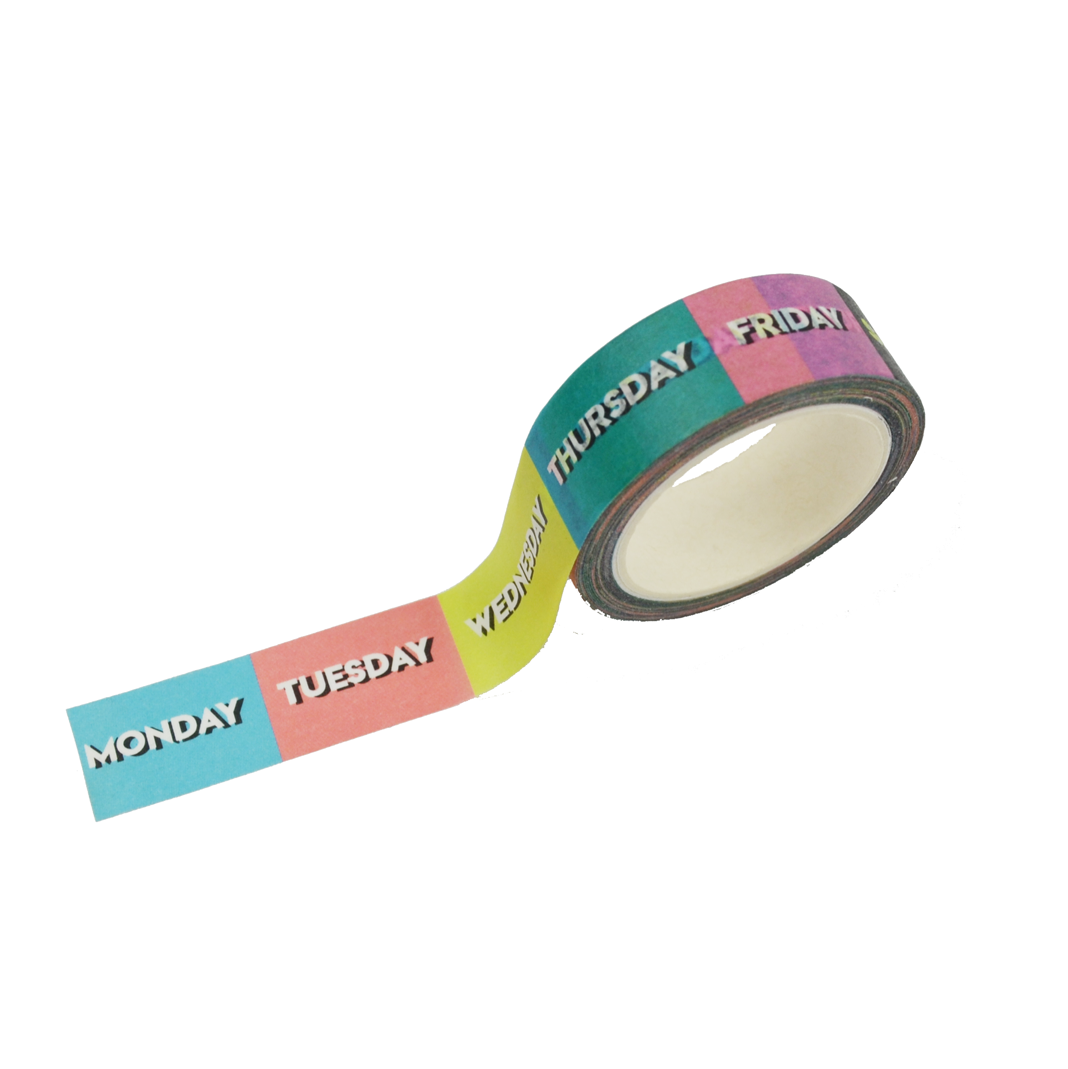 Washi tape | Days of the Week