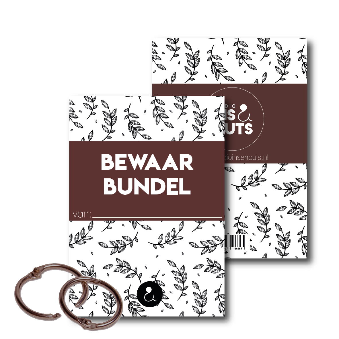 Bewaarbundel a4 | botanical | roest