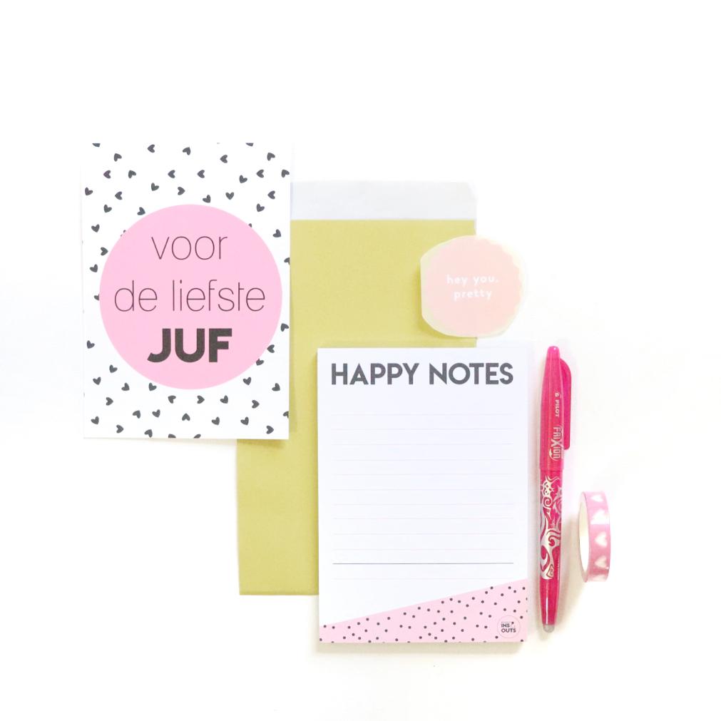 Cadeaupakket voor de juf